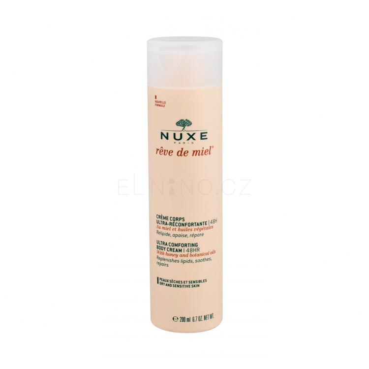 NUXE Rêve de Miel Ultra Comforting Body Cream 48HR Tělový krém pro ženy 200 ml