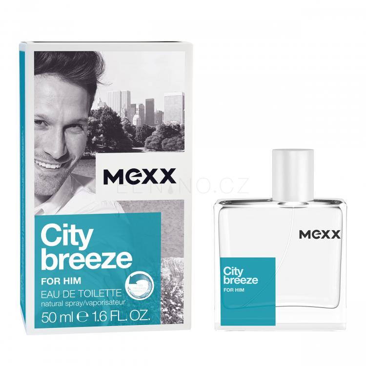 Mexx City Breeze For Him Toaletní voda pro muže 50 ml