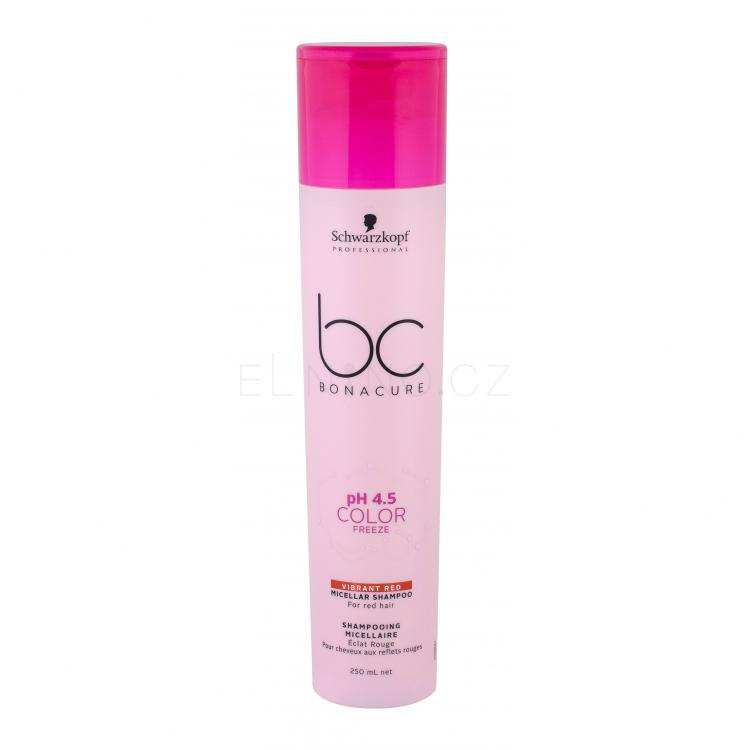 Schwarzkopf Professional BC Bonacure pH 4.5 Color Freeze Vibrant Red Šampon pro ženy 250 ml