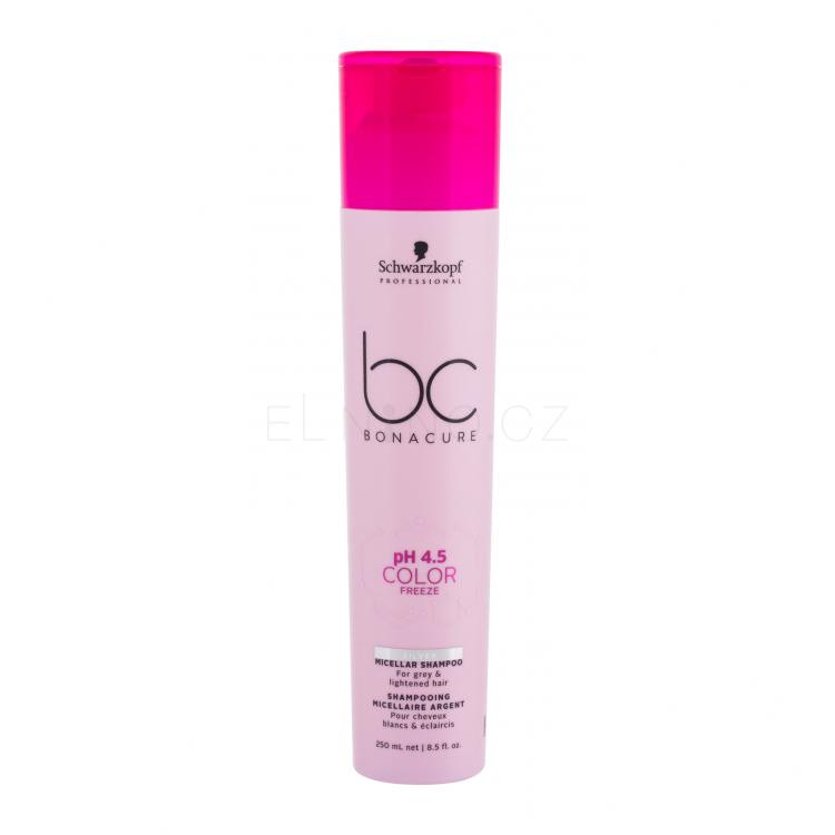 Schwarzkopf Professional BC Bonacure pH 4.5 Color Freeze Silver Micellar Shampoo Šampon pro ženy 250 ml
