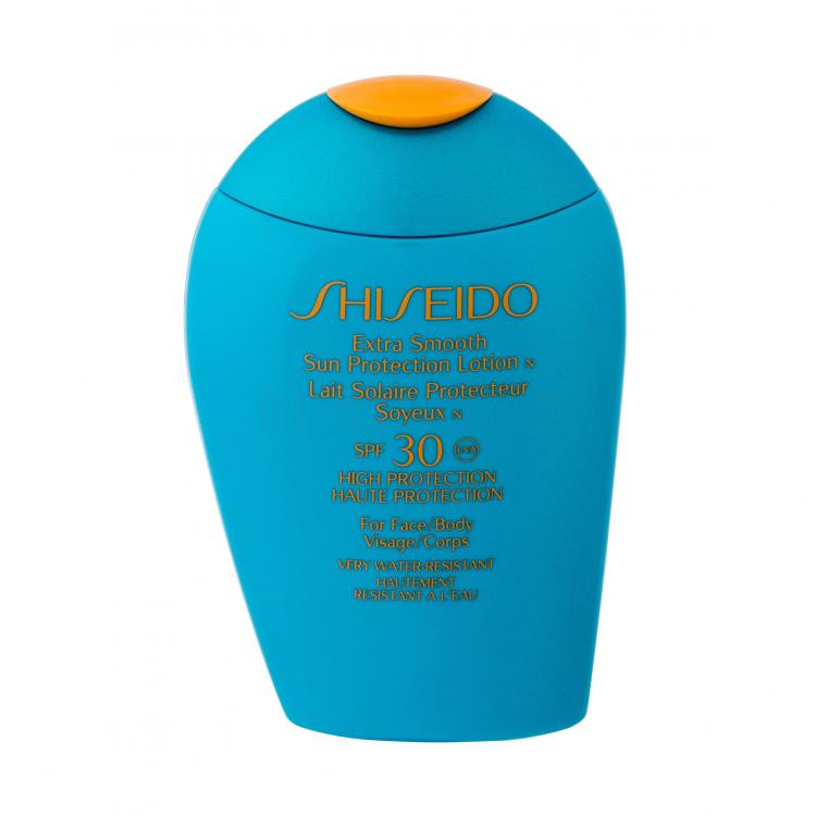 Shiseido Extra Smooth Sun Protection SPF30 Opalovací přípravek na tělo pro ženy 100 ml poškozená krabička