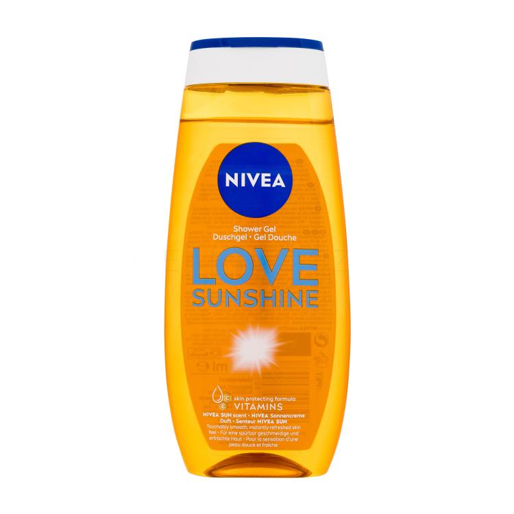 Nivea Love Sunshine Sprchový gel pro ženy 250 ml