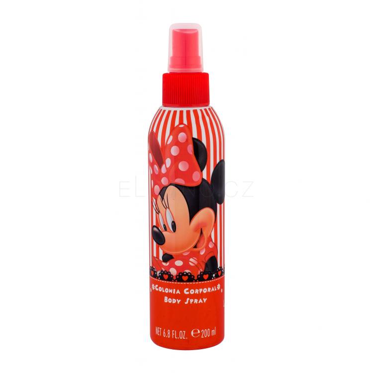 Disney Minnie Mouse Tělový sprej pro děti 200 ml tester