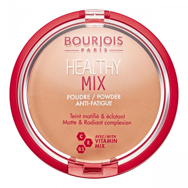 BOURJOIS Paris Healthy Mix Anti-Fatigue Pudr pro ženy 11 g Odstín 04 Light Bronze