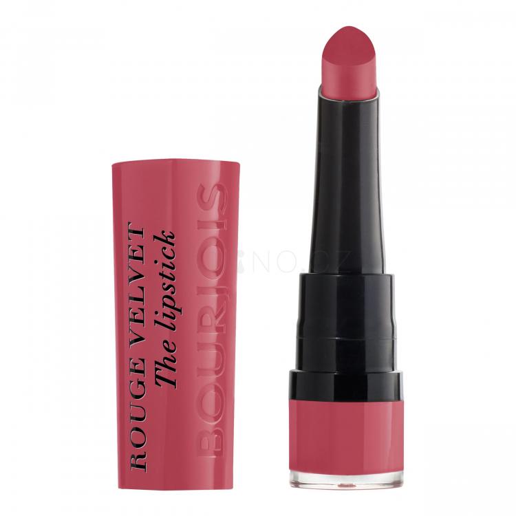 BOURJOIS Paris Rouge Velvet The Lipstick Rtěnka pro ženy 2,4 ml Odstín 03 Hyppink Chic