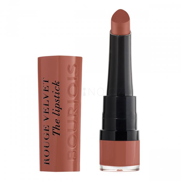BOURJOIS Paris Rouge Velvet The Lipstick Rtěnka pro ženy 2,4 g Odstín 16 Caramelody