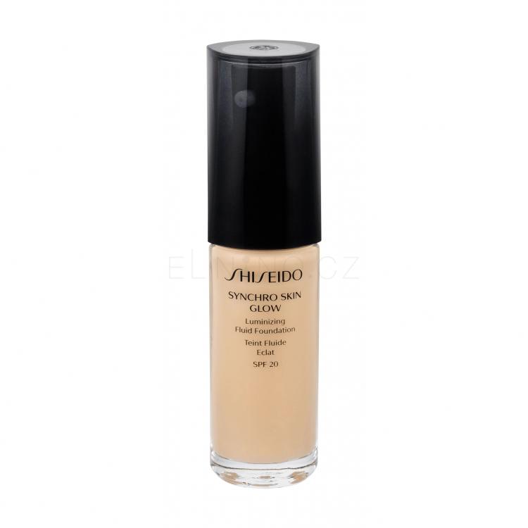 Shiseido Synchro Skin Glow SPF20 Make-up pro ženy 30 ml Odstín Golden 2