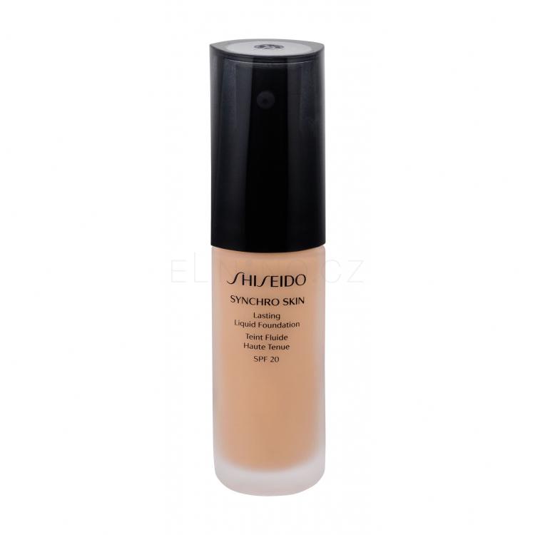Shiseido Synchro Skin Lasting Liquid Foundation SPF20 Make-up pro ženy 30 ml Odstín Neutral 4