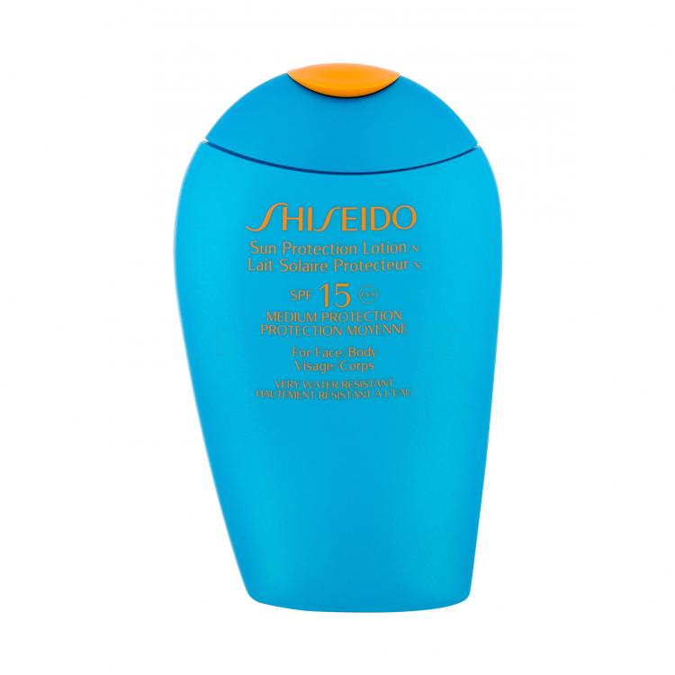 Shiseido 15 Sun Protection Lotion SPF15 Opalovací přípravek na tělo pro ženy 150 ml tester