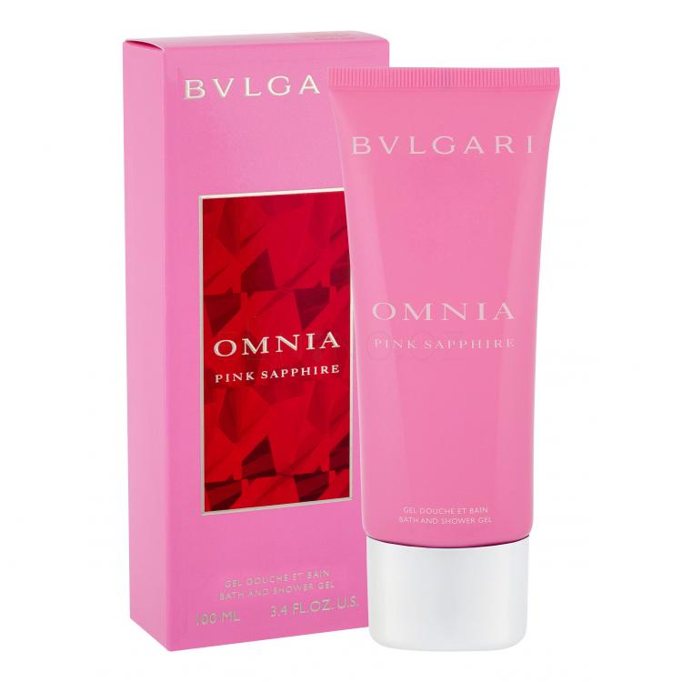 Bvlgari Omnia Pink Sapphire Sprchový gel pro ženy 100 ml
