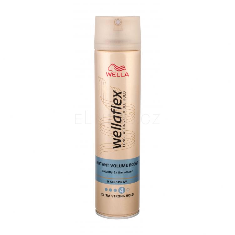 Wella Wellaflex Instant Volume Boost Lak na vlasy pro ženy 250 ml