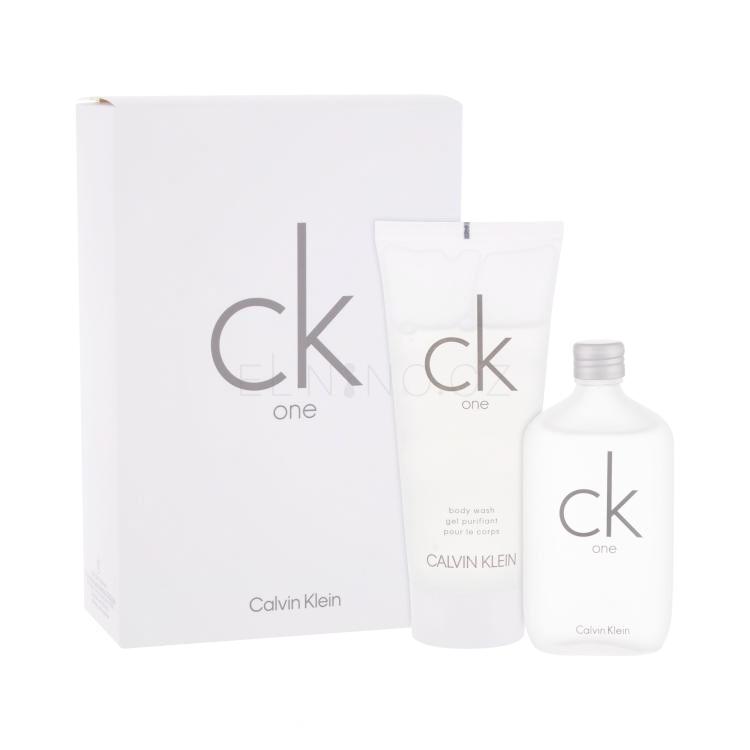 Calvin Klein CK One SET1 Dárková kazeta toaletní voda 50 ml + sprchový gel 100 ml