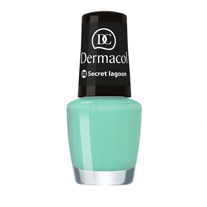 Dermacol Nail Polish Mini Summer Collection Lak na nehty pro ženy 5 ml Odstín 08 Secret Lagoon