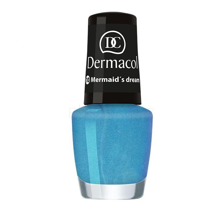 Dermacol Nail Polish Mini Summer Collection Lak na nehty pro ženy 5 ml Odstín 10 Mermaid´s Dream