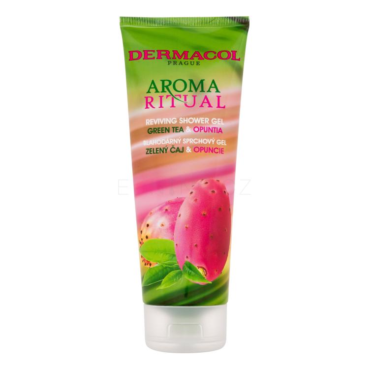 Dermacol Aroma Ritual Green Tea &amp; Opuntia Sprchový gel pro ženy 250 ml