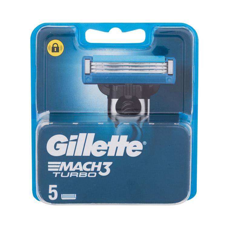 Gillette Mach3 Turbo Náhradní břit pro muže Set