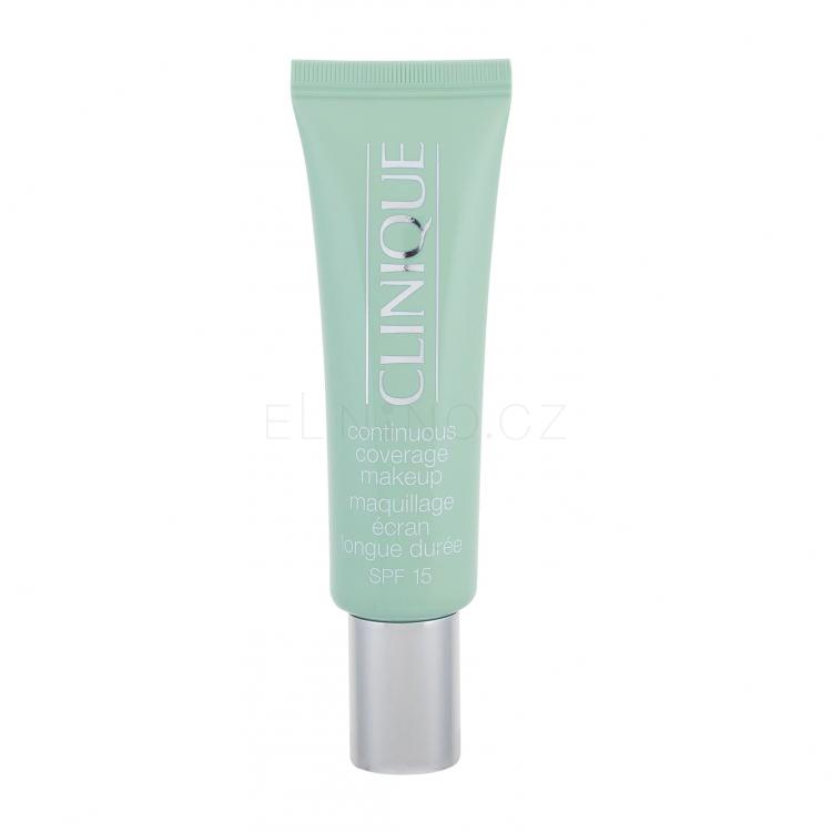 Clinique Continuous Coverage SPF15 Make-up pro ženy 30 ml Odstín 01 Porcelain Glow