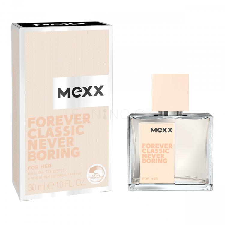 Mexx Forever Classic Never Boring Toaletní voda pro ženy 30 ml