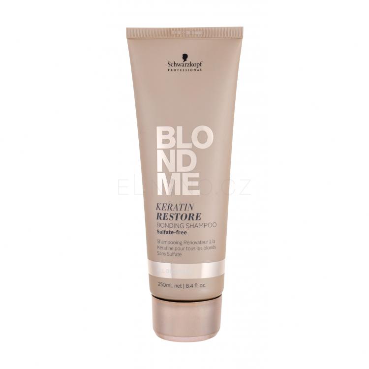 Schwarzkopf Professional Blond Me Keratin Restore Blonding Shampoo Šampon pro ženy 250 ml