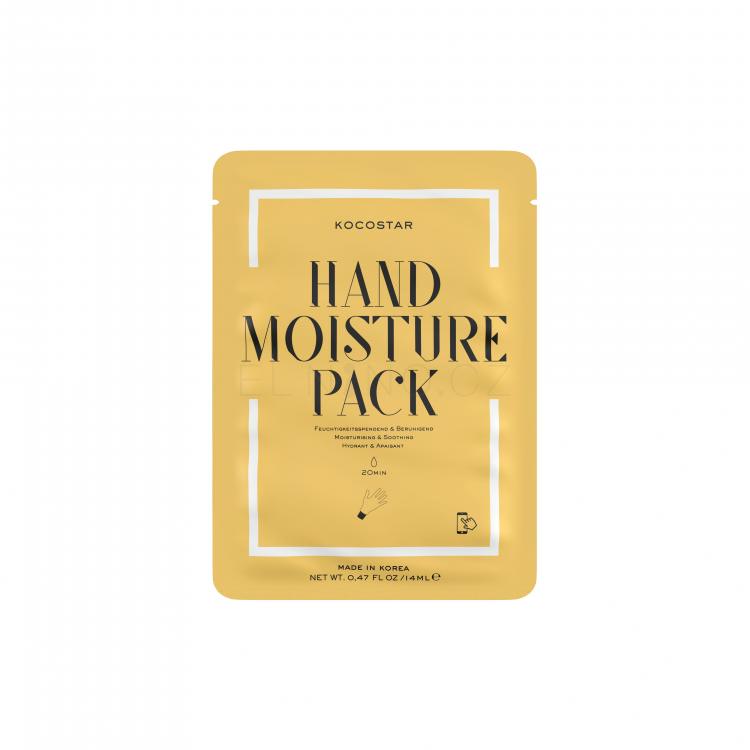 Kocostar Nail &amp; Hand Moisture Pack Hydratační rukavice pro ženy 14 ml
