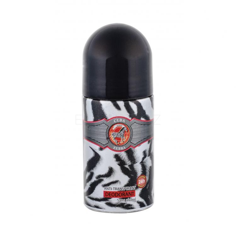 Cuba Jungle Zebra Deodorant pro ženy 50 ml