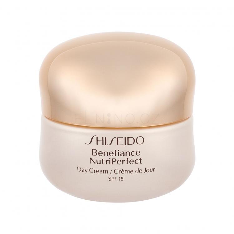 Shiseido Benefiance NutriPerfect SPF15 Denní pleťový krém pro ženy 50 ml poškozená krabička