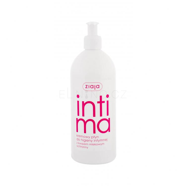 Ziaja Intimate Creamy Wash With Lactic Acid Intimní hygiena pro ženy 500 ml