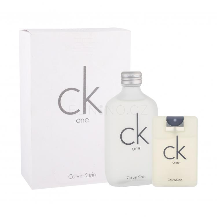 Calvin Klein CK One Dárková kazeta toaletní voda 100 ml + toaletní voda 20ml