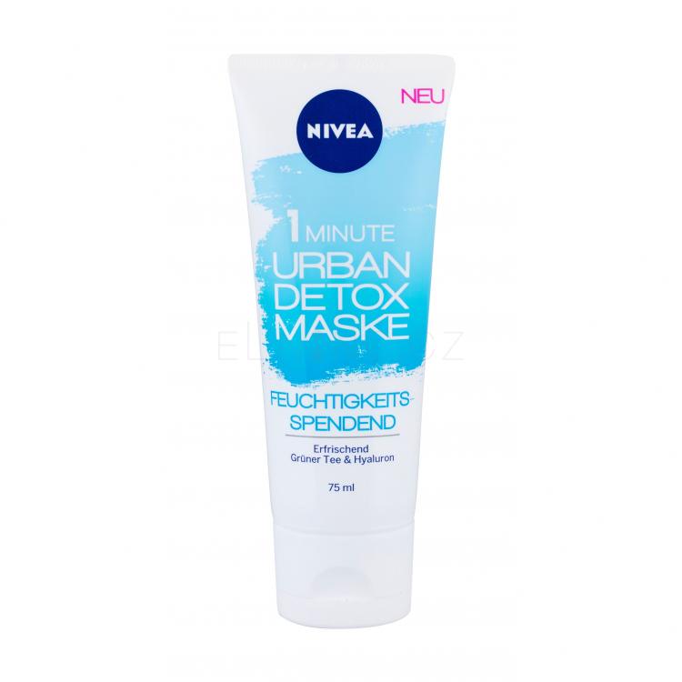 Nivea Essentials Urban Skin Detox Moisturise Pleťová maska pro ženy 75 ml