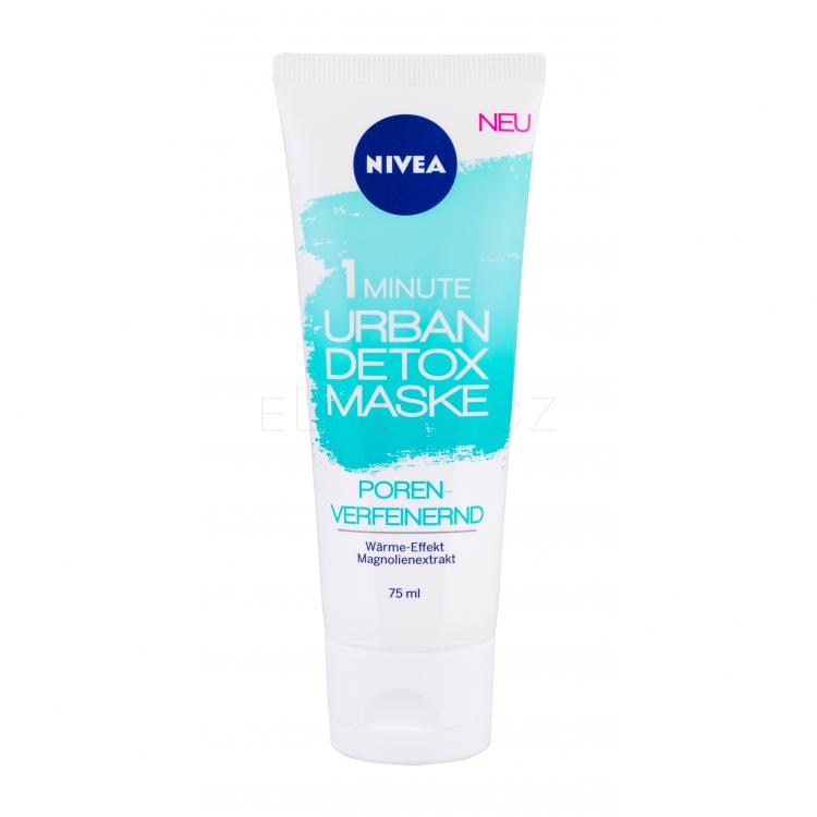Nivea Essentials Urban Skin Detox Pore Refine Pleťová maska pro ženy 75 ml