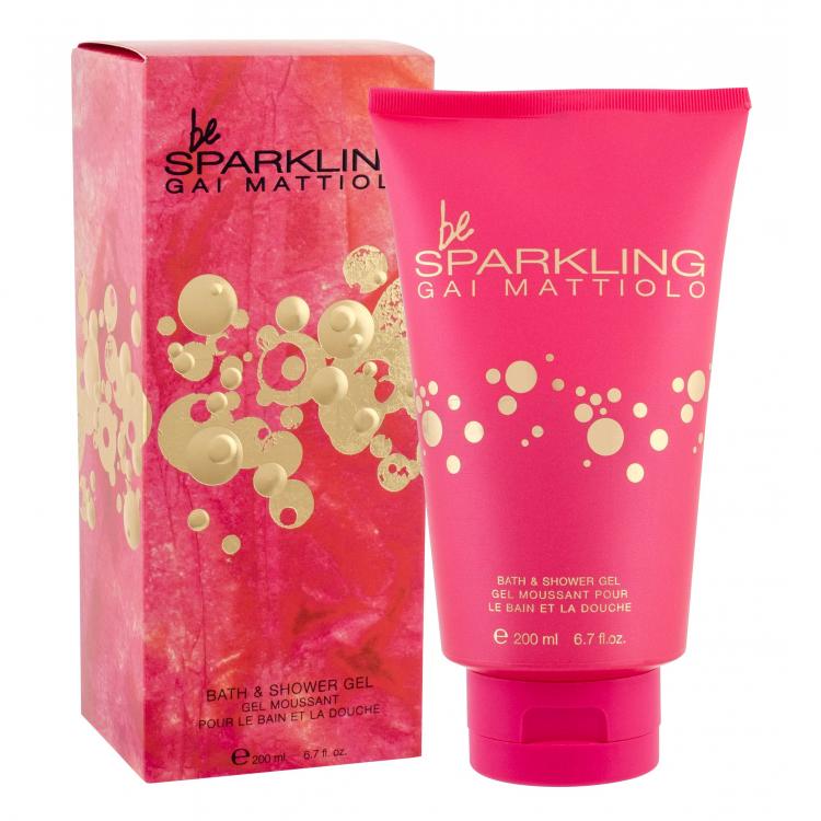 Gai Mattiolo Be Sparkling Sprchový gel pro ženy 200 ml