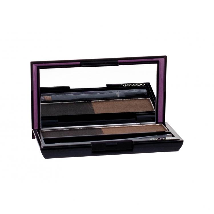 Shiseido Eyebrow Styling Compact Set a paletka na obočí pro ženy 4 g Odstín GY901 Deep Brown