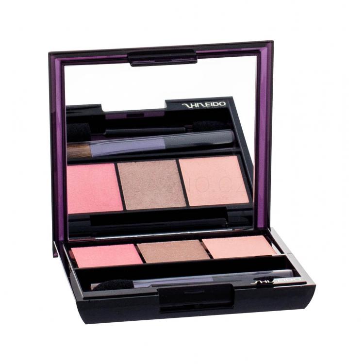 Shiseido Luminizing Satin Eye Color Trio Oční stín pro ženy 3 g Odstín RD711 Pink Sands