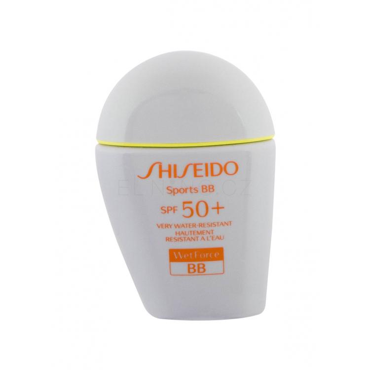 Shiseido Sports BB SPF50+ BB krém pro ženy 30 ml Odstín Light