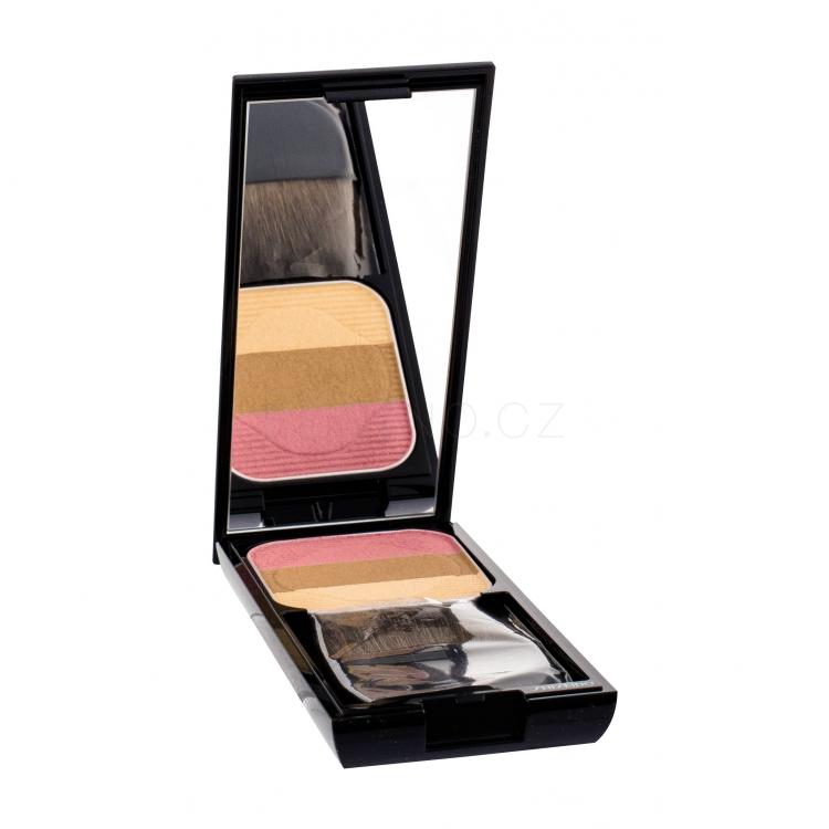 Shiseido Face Color Enhancing Trio Rozjasňovač pro ženy 7 g Odstín RS1 Plum
