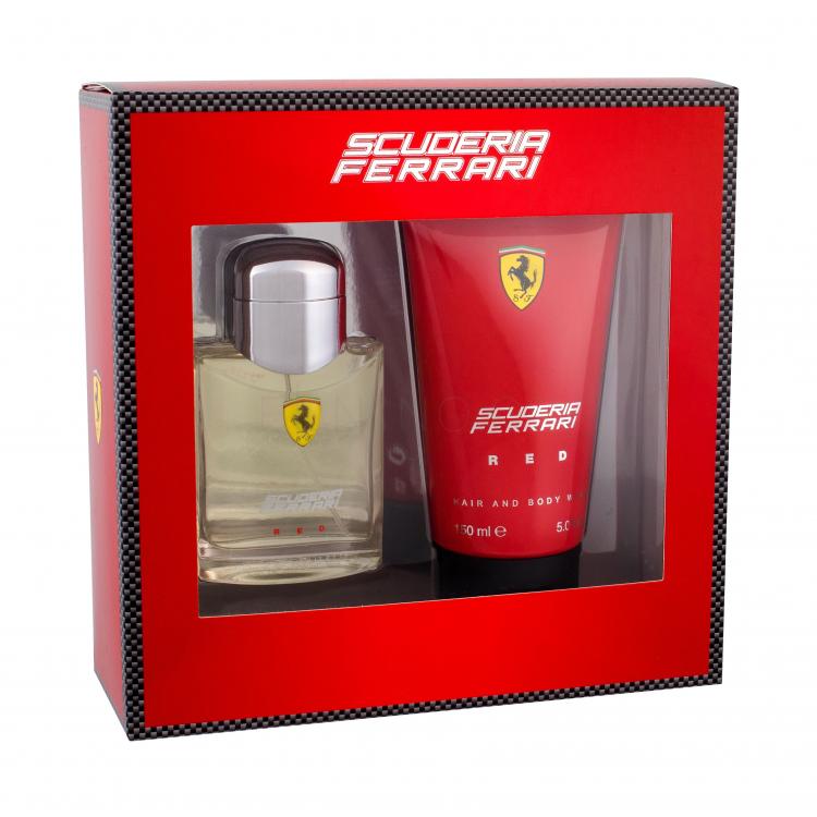 Ferrari Scuderia Ferrari Red Dárková kazeta toaletní voda 75 ml + sprchový gel 150 ml