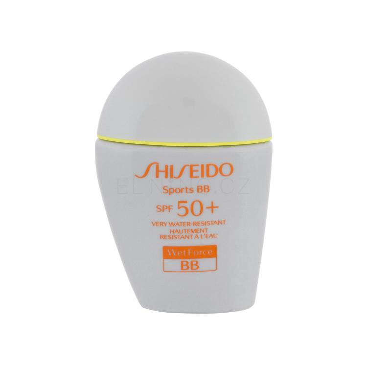 Shiseido Sports BB SPF50+ BB krém pro ženy 30 ml Odstín Dark