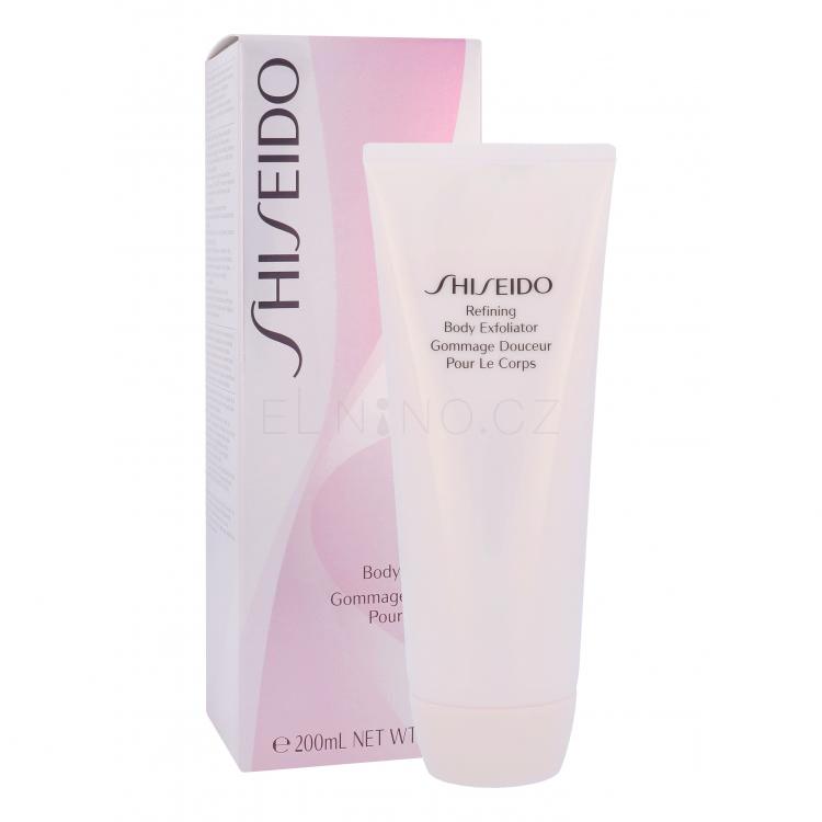 Shiseido Refining Body Exfoliator Tělový peeling pro ženy 200 ml poškozená krabička