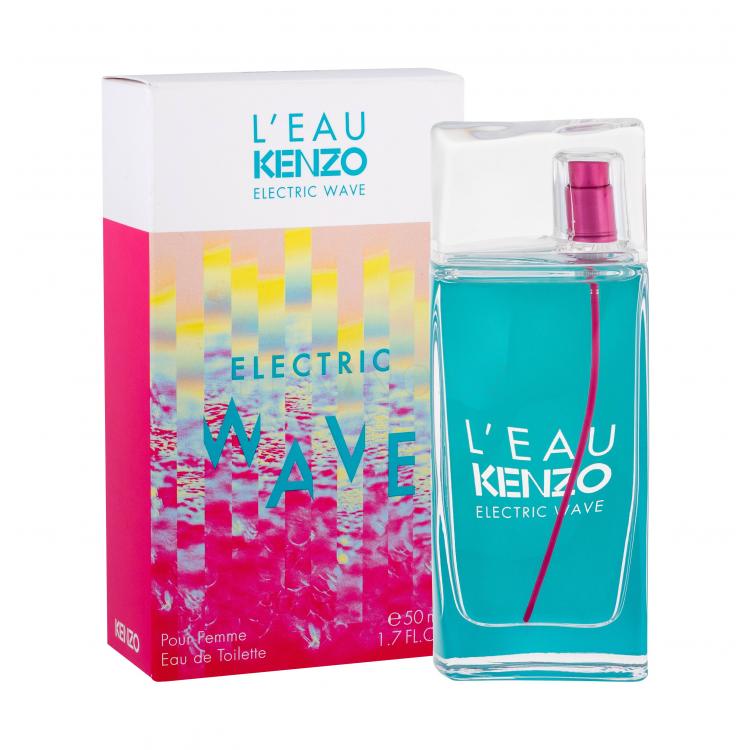 KENZO L´Eau Kenzo Pour Femme Electric Wave Toaletní voda pro ženy 50 ml