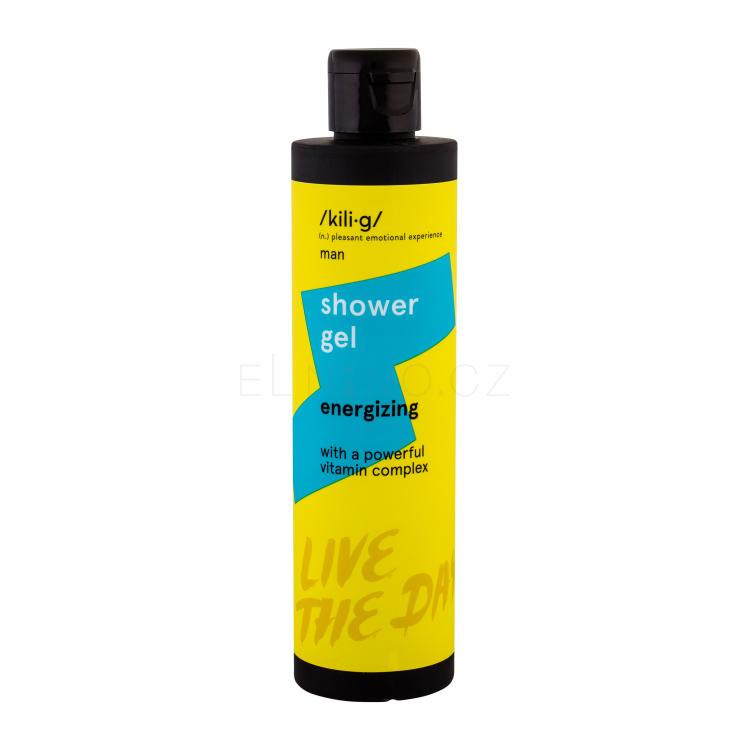 kili·g man Energizing Sprchový gel pro muže 250 ml