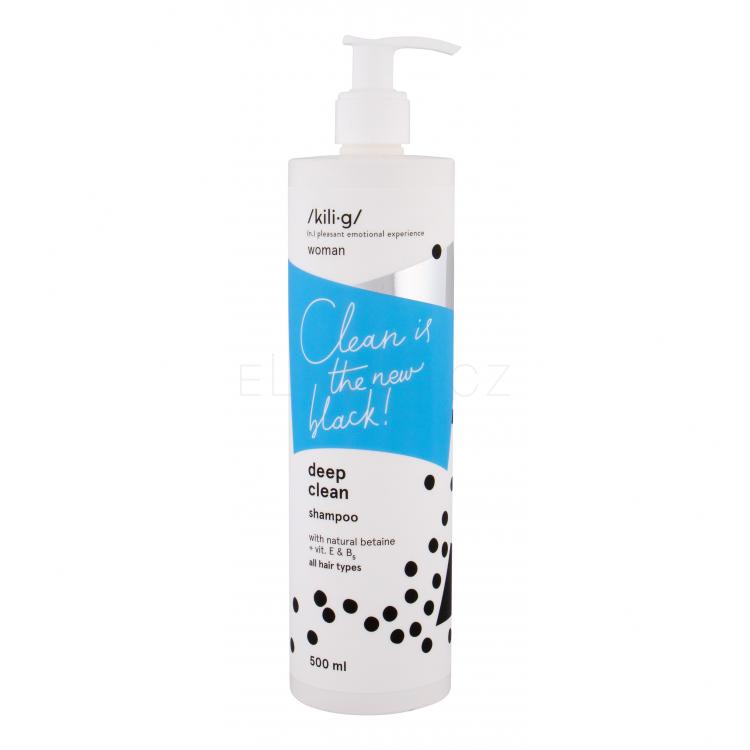 kili·g woman deep clean Šampon pro ženy 500 ml