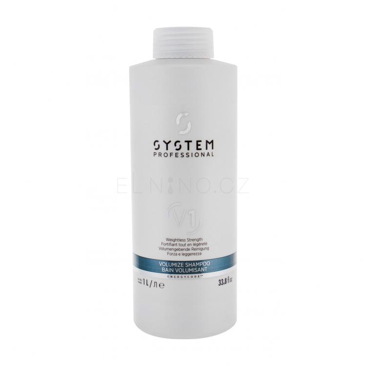 System Professional Volumize V1 Šampon pro ženy 1000 ml