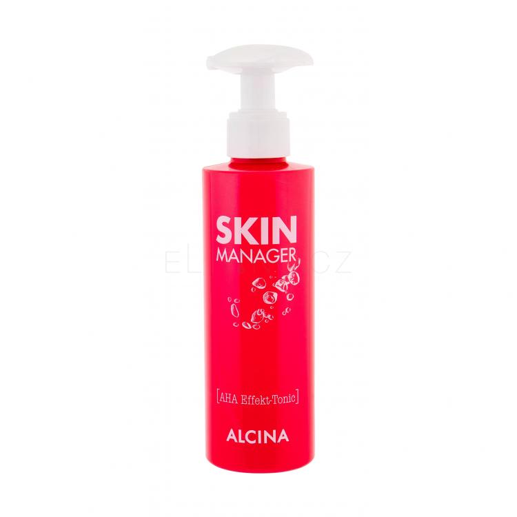 ALCINA Skin Manager AHA Effekt Tonic Čisticí voda pro ženy 190 ml