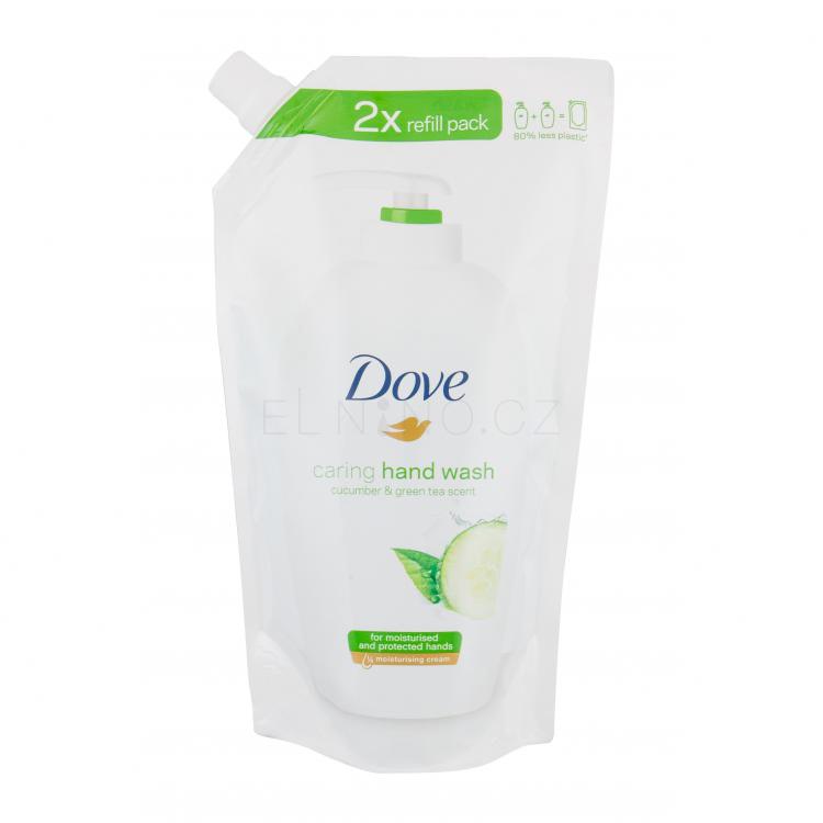 Dove Go Fresh Cucumber Tekuté mýdlo pro ženy Náplň 500 ml