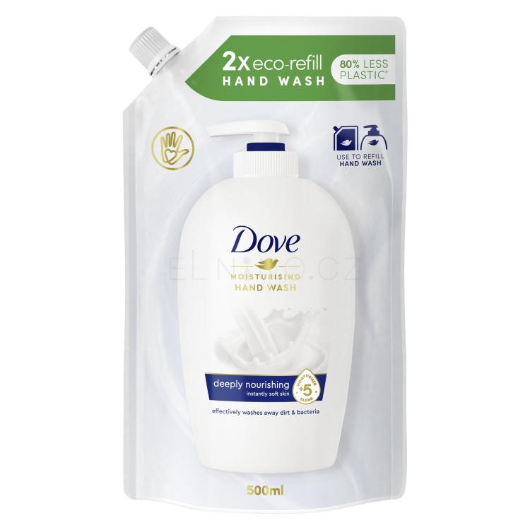 Dove Deeply Nourishing Original Hand Wash Tekuté mýdlo pro ženy Náplň 500 ml