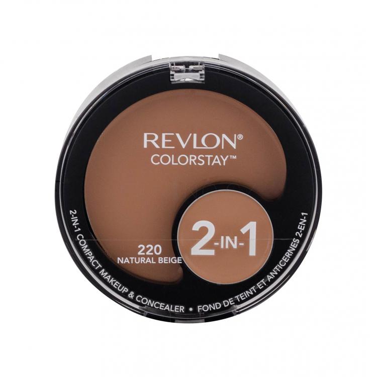 Revlon Colorstay 2-In-1 Make-up pro ženy 12,3 g Odstín 220 Natural Beige