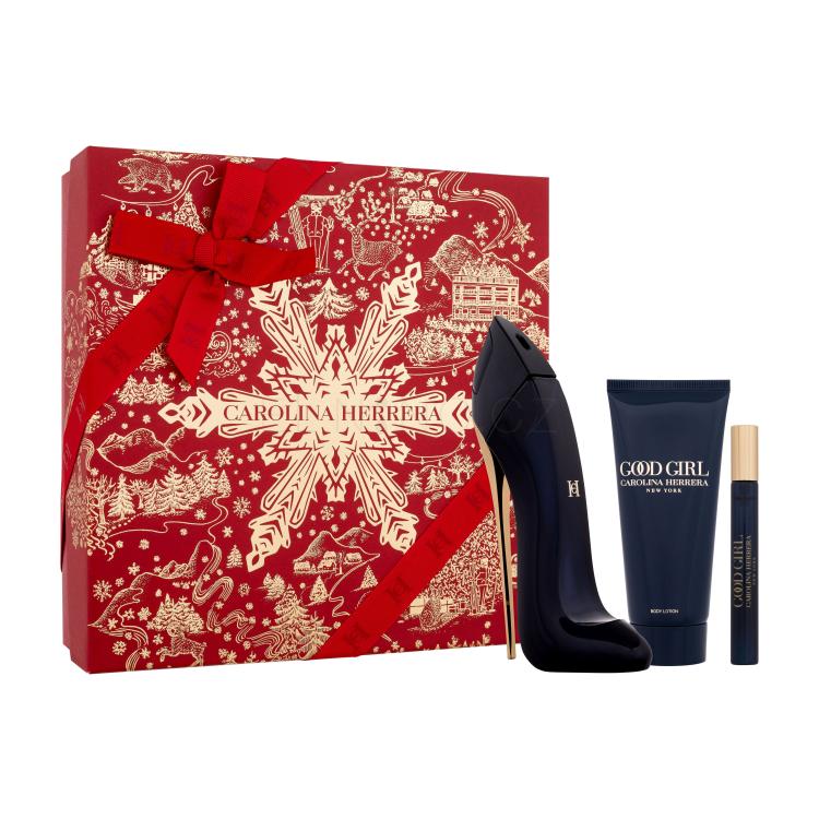 Carolina Herrera Good Girl SET1 Dárková kazeta parfémovaná voda 80 ml + tělové mléko 100 ml + parfémovaná voda 10 ml