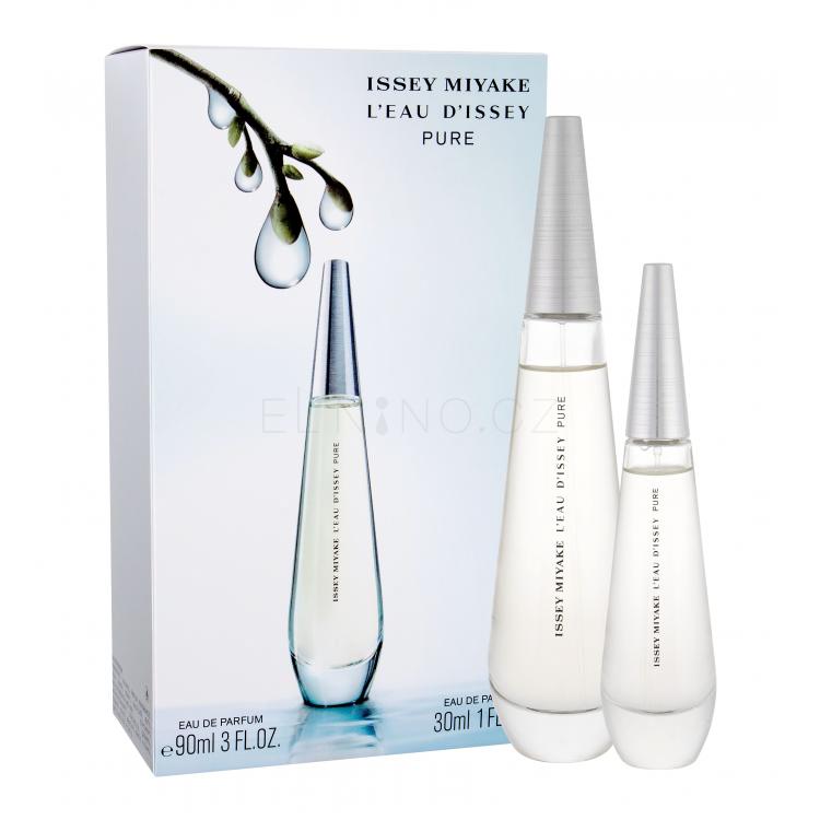 Issey Miyake L´Eau D´Issey Pure Dárková kazeta parfémovaná voda 90 ml + parfémovaná voda 30 ml