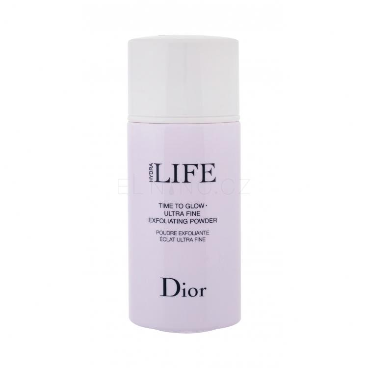 Christian Dior Hydra Life Time to Glow Ultra Fine Exfoliating Powder Peeling pro ženy 40 g