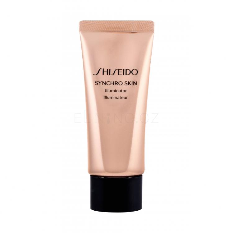 Shiseido Synchro Skin Illuminator Rozjasňovač pro ženy 40 ml Odstín Rose Gold